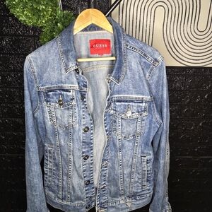 Guess Blue Lightweight Denim Jacket